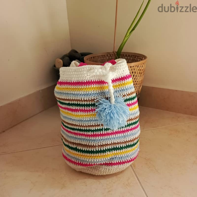 Boho style handmade bag 2