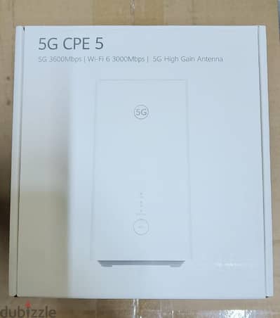 STC 5G cpe 5 wifi⁶ With Box and free delivery