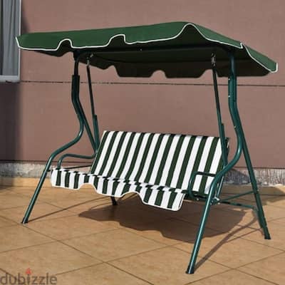 Outsunny Monaco Swing Bench Hammock Green color