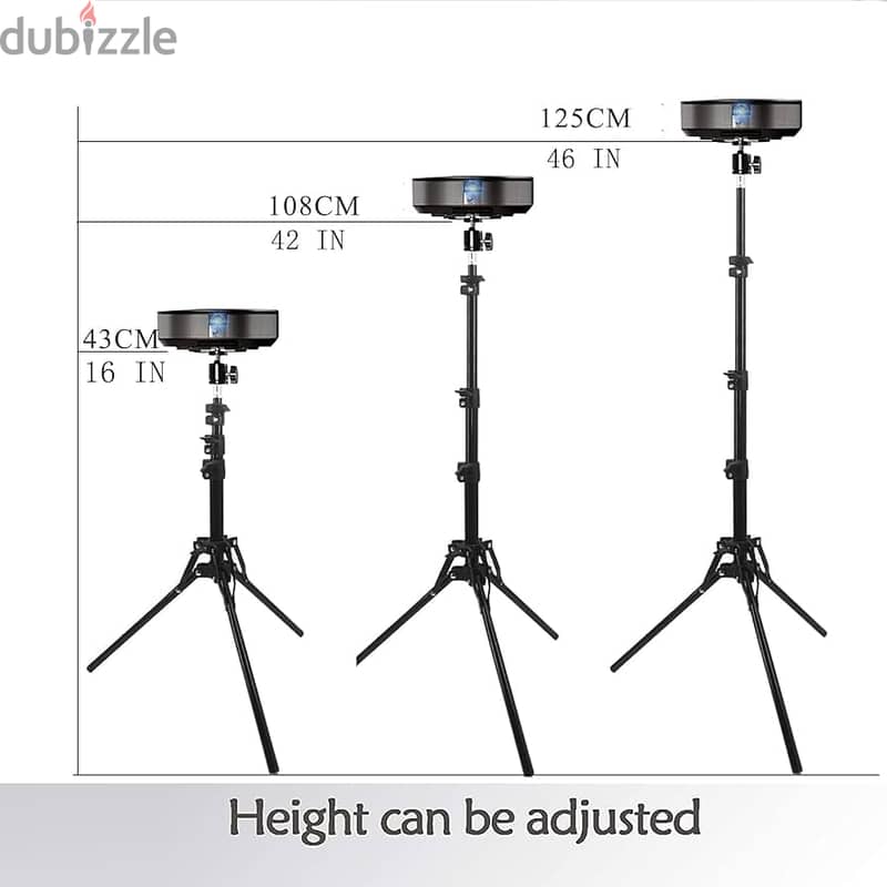 New Tripod Stand High Quality Available for Projector, Mobile & Camera 2