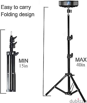 New Tripod Stand High Quality Available for Projector, Mobile & Camera 3