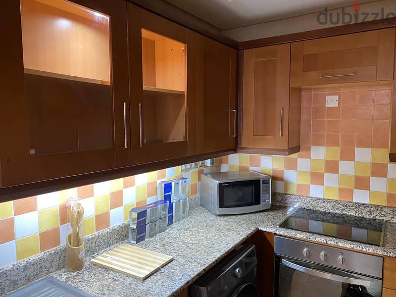 Beautifully furnished one bedroom apartment 100sqm at Seef area 2