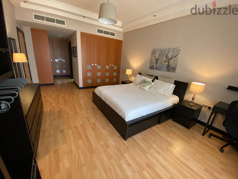 Beautifully furnished one bedroom apartment 100sqm at Seef area 15