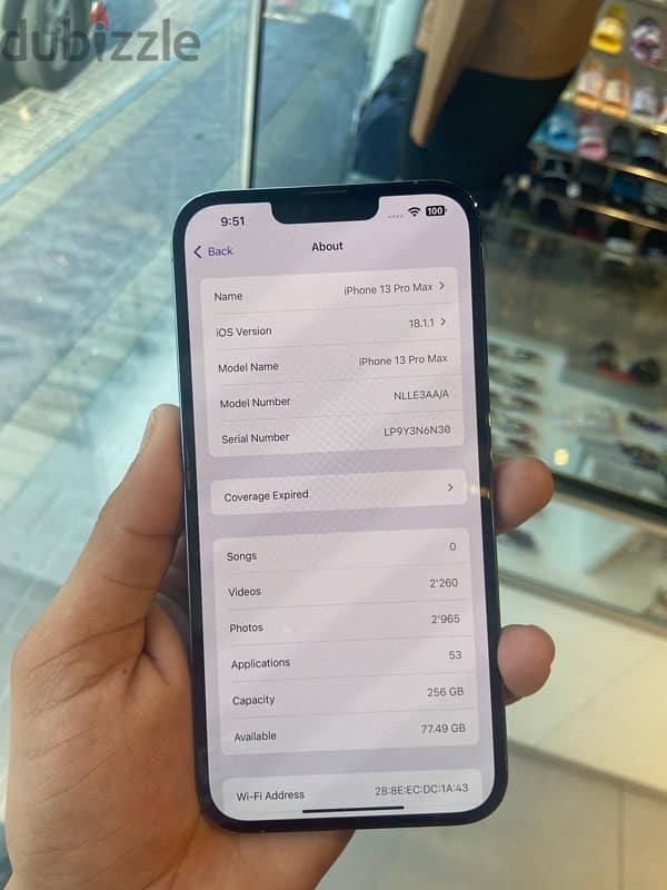 Iphone 13pro Max 256GB 2