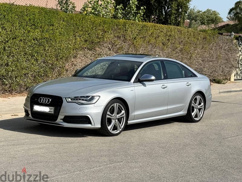 Audi S6 2015 silver 1