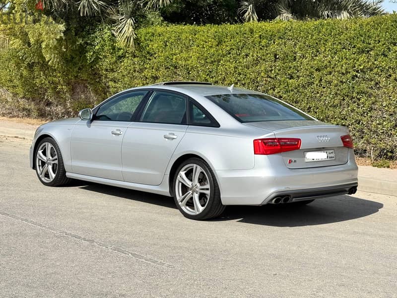 Audi S6 2015 silver 6