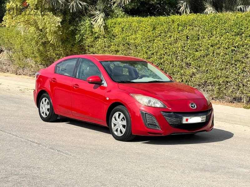 Mazda 3 2010 red 0