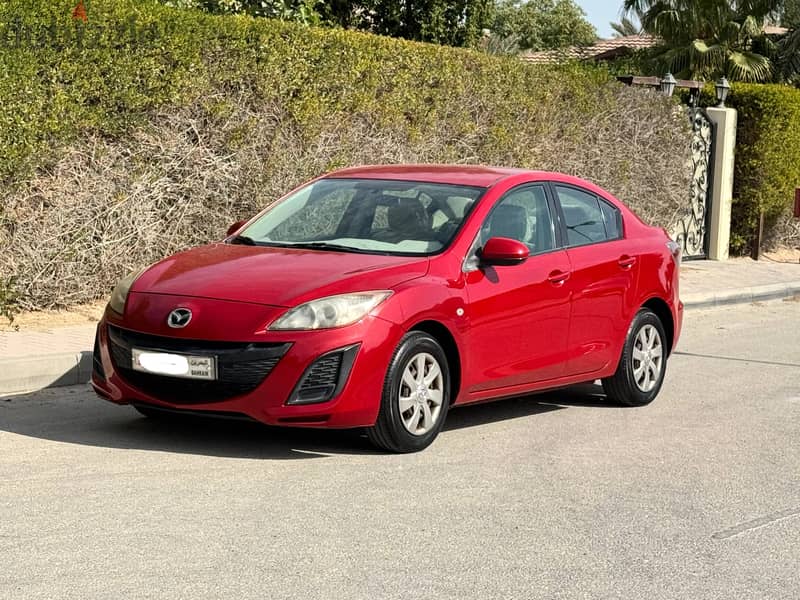 Mazda 3 2010 red 1