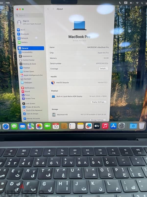 Used MacBook Pro 14inch M3 Pro 18GB 512GB 5