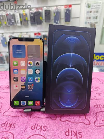 I phone 12 pro max 256 GB good condition with box