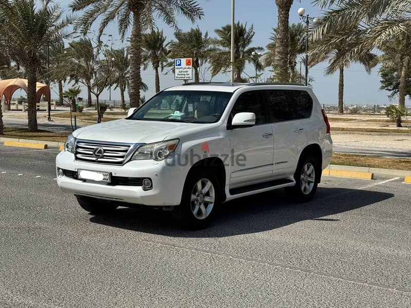 Lexus GX 460 2010 white 1