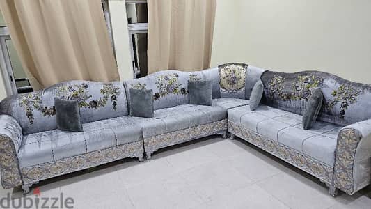 Excellent Conditon 7 to 8 seater Sofa with Ottoman Storage