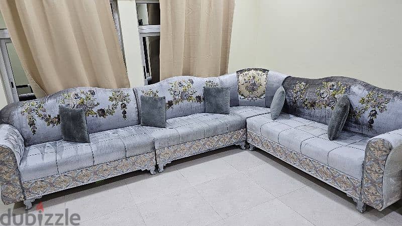 Excellent Conditon 7 to 8 seater Sofa with Ottoman Storage 0