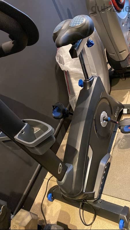 Home gym equipments - treadmill, bike, barbell and weights 2