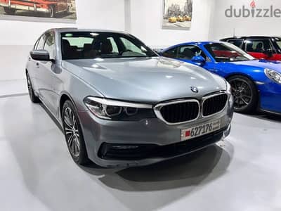 BMW 530i Sport Line 2018 Agent history 4 Cylinders 2.0L TC Full option