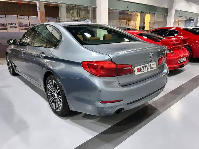 BMW 530i Sport Line 2018 Agent history 4 Cylinders 2.0L TC Full option 2