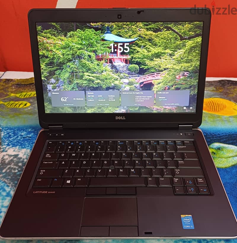 Hello i am sale my laptop dell core i5 8gb Ram ssd 128 gb graphic card 5