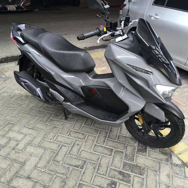 للبيع سكوتر SYM Jet X 200cc جديد بحالة ممتازة 7