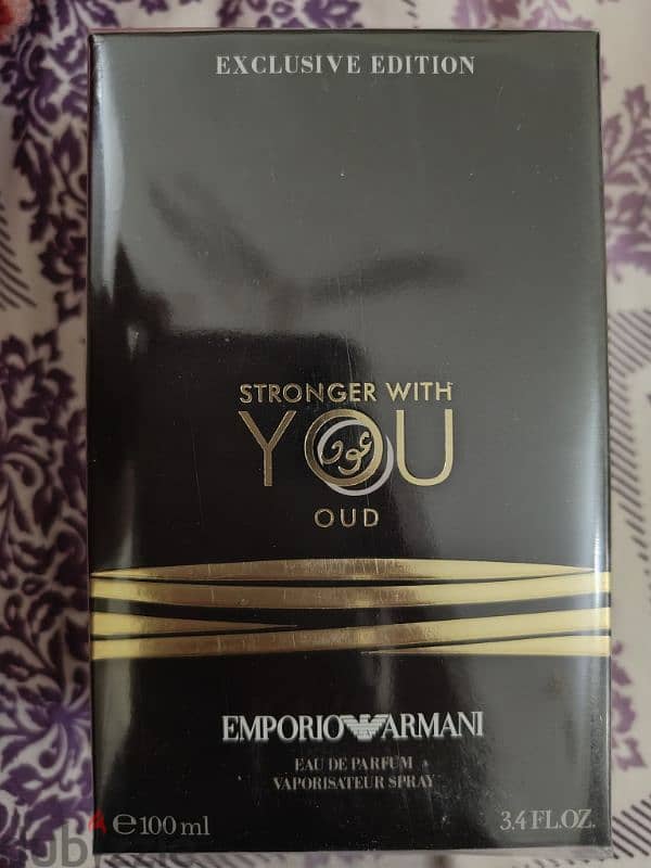 Armani - Stronger With You Oud - New - BD 30.000 1