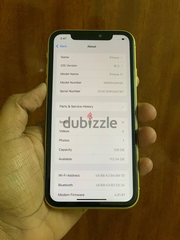 IPHONE 11 128 GB FACE ID WORKING 2