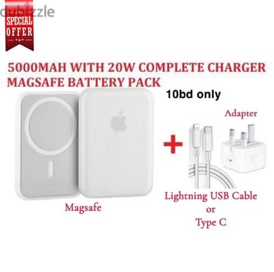 magsafe and adapter 20w