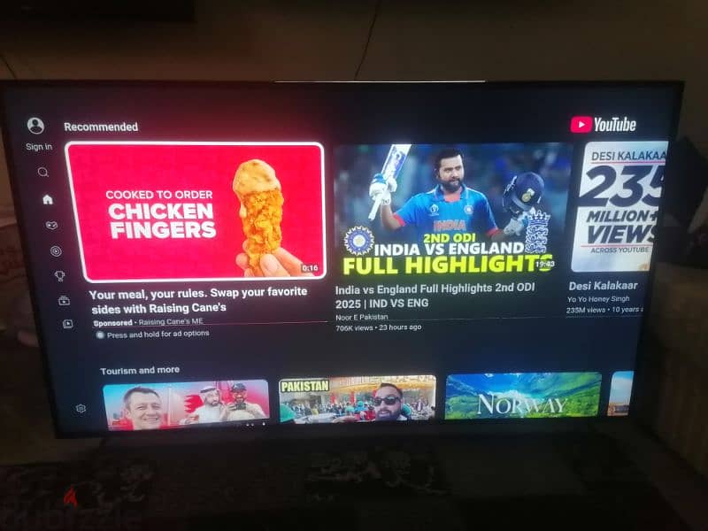 starsat 75 inch 4k smart 9