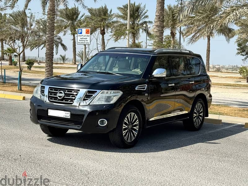 Nissan Patrol Platinum 2015 Black 1