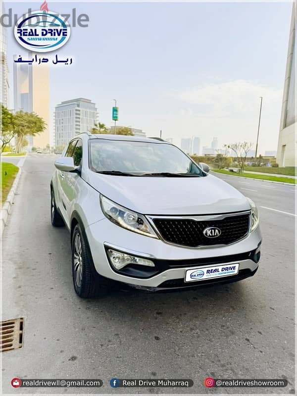 Kia Sportage - 2015 - Full Option - Well Maintained 0