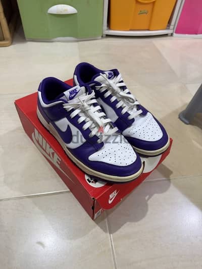 NIKE DUNK LOW RETRO COURT PURPLE