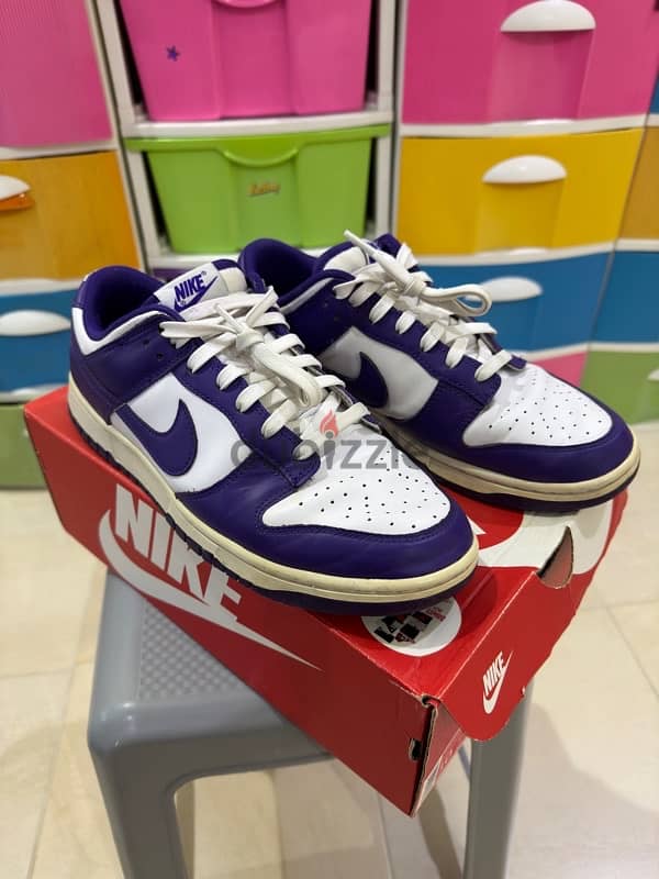 NIKE DUNK LOW RETRO COURT PURPLE 1