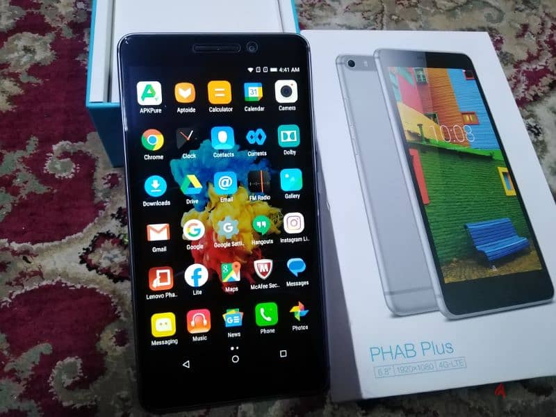 Lenovo phab plus 4G LTE 1