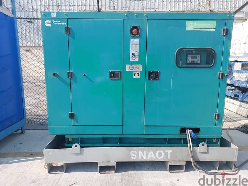 44KVA Cummins Generator For Sale// 1900 BHD 0