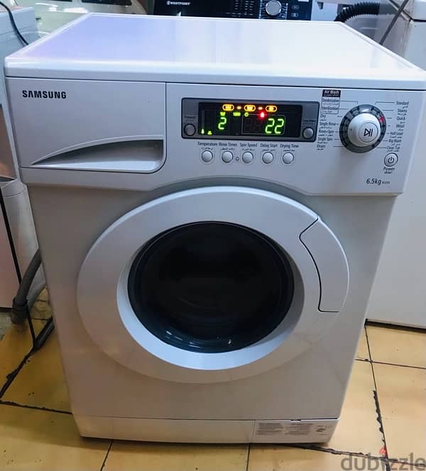 Samsung washing machine wash and dry 6.5kg 1