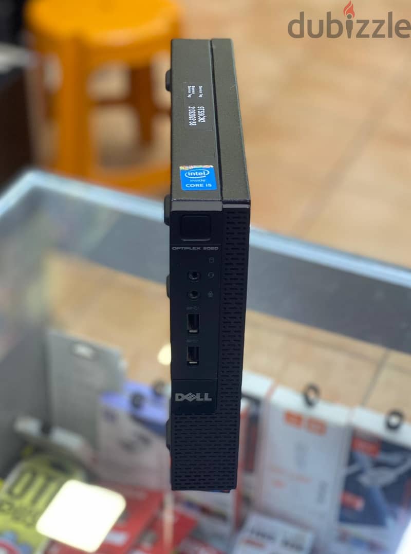 Dell Tiny PC Core i5 4th Gen SSD 256GB M. 2 RAM 8GB Built-in Wi-Fi High 4