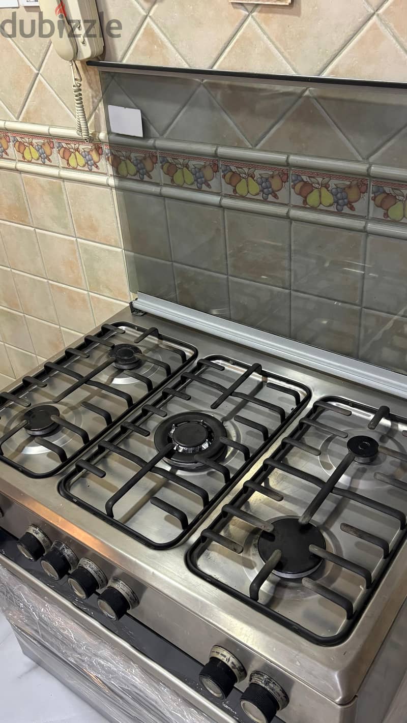 Westin turkey gas burner 5 hubs oven 90x60 cm 2