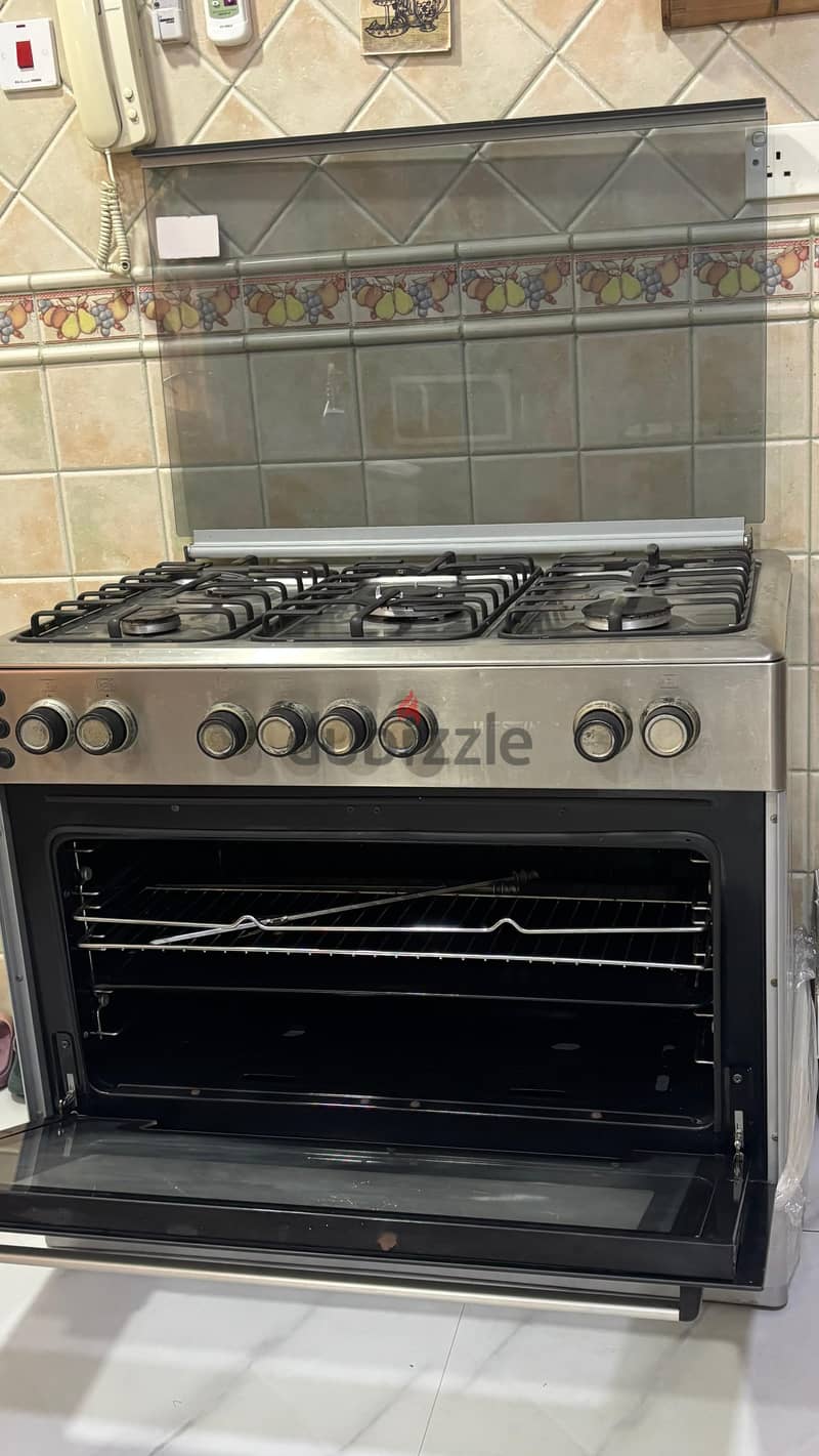 Westin turkey gas burner 5 hubs oven 90x60 cm 3