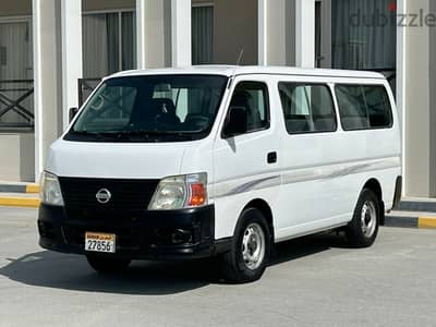 Nissan Urvan MINI VAN 2012 MODEL FOR SALE