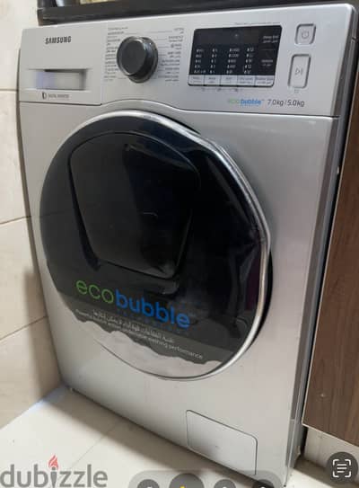 Samsung Washing Machine (Eco Bubble ):Front Loading(BD 120 (Negotiabl