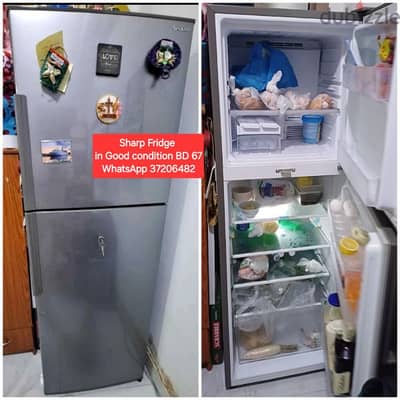 Sharp 300 L Fridge and other items for sale with Delivery