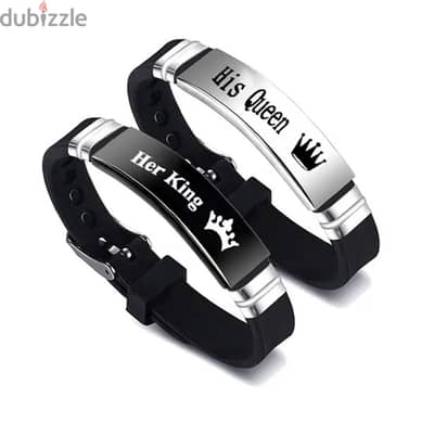 2 Pcs/Set Trendy Couple Bracelet (Brand new)