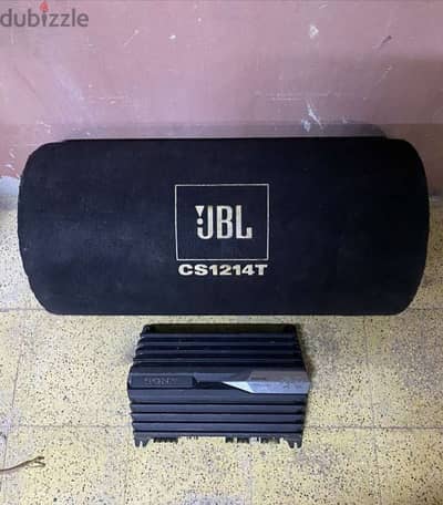 Jbl 1000w subwoofer sony 600w 4 channel amplifier