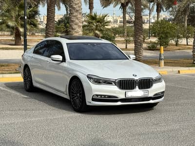 BMW 750Li 2016 white