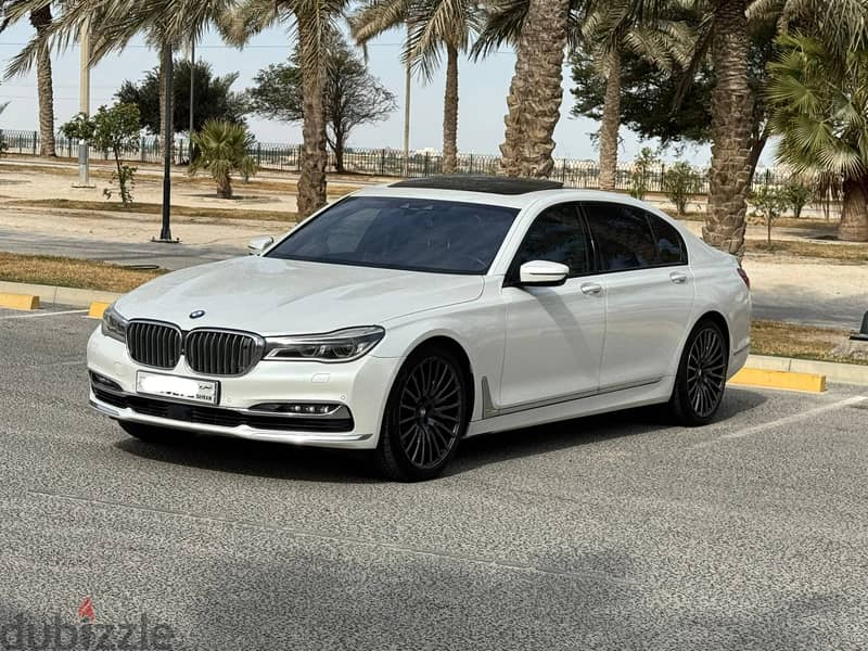 BMW 750Li 2016 white 1