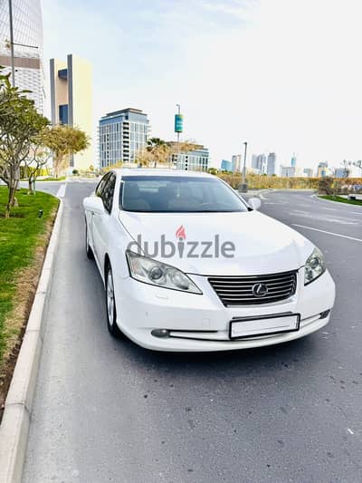 Lexus ES 350 V6-3.5L WHITE 120000KM FOR SALE