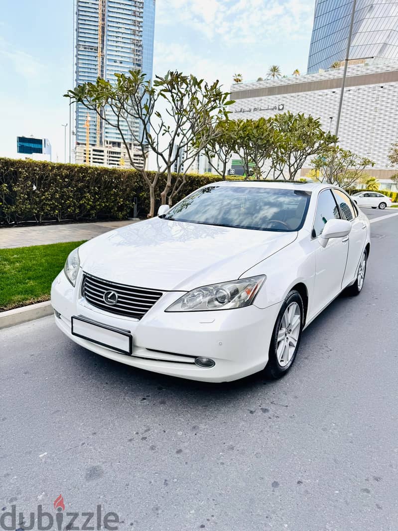 Lexus ES 350 V6-3.5L WHITE 120000KM FOR SALE 2