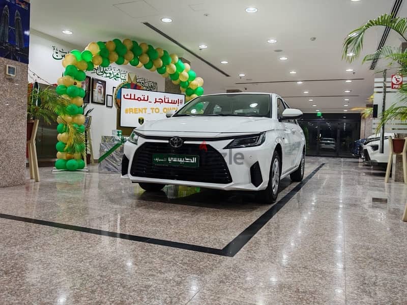 Toyota Yaris 2024 استأجر لتملك RENT TO OWN 1