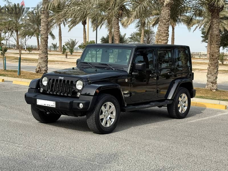 Jeep Wrangler Sahara 2015 Black 1