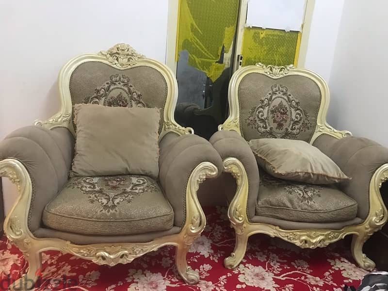 2 pic sofa chair for sale 1