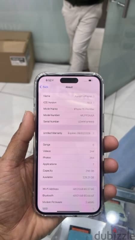 Iphone 15 pro max just unboxed 0