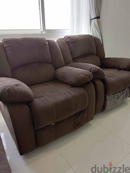 Danube 5 seat full recliner sofa 3